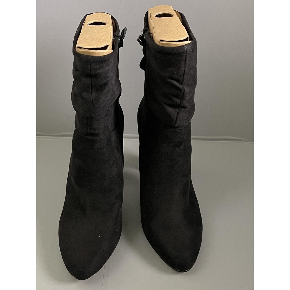 Jessica Simpson Boots Womens Size 7.5 Black JS-MIXTESA Ankle Booties Block Heel - Picture 2 of 12